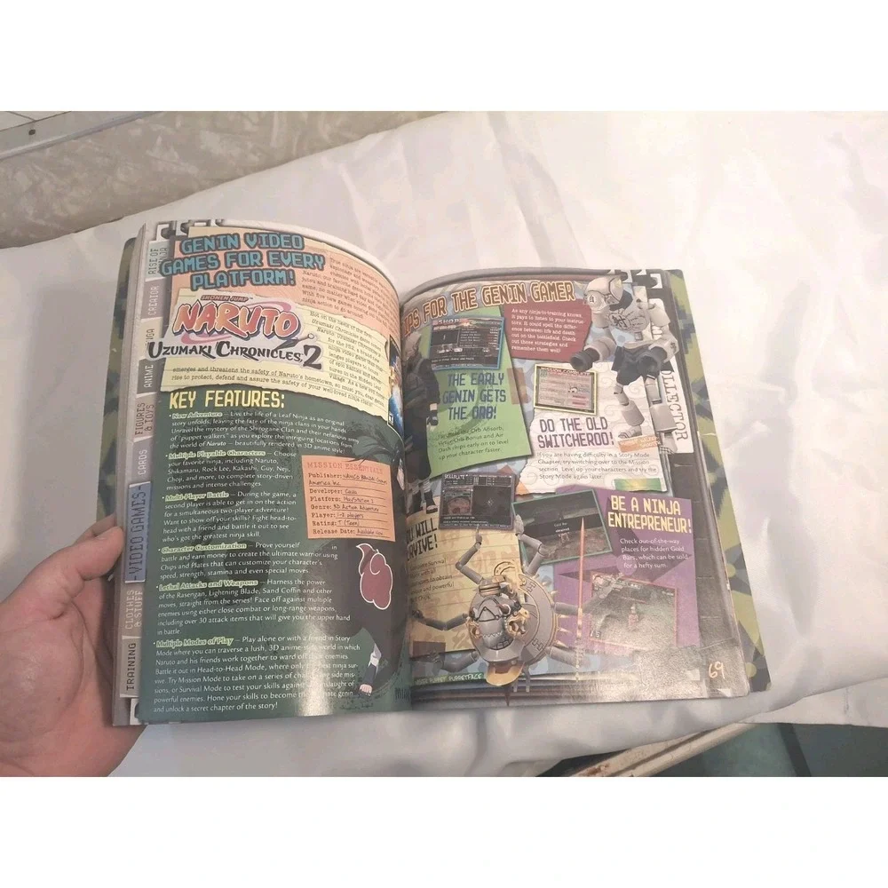 Naruto Collector Magazine Winter 2008/2009 Shonen Jump Comic Issue Anime NO CARD